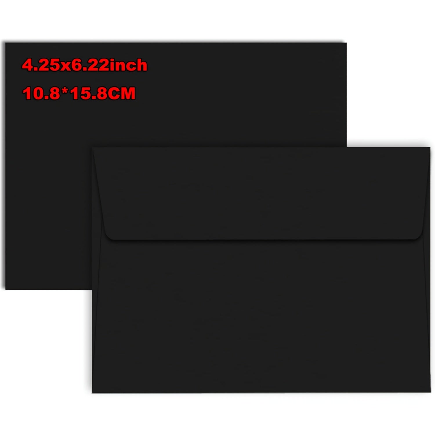 18pcs 4x6 Inch Mix Colorful Envelopes, Premium Quality Exquisite Blank Greeting Card Sleeves, Wedding, Baby Shower Invitations Cards Envelopes with Self-Adhesive Peel-and-Seal Closure A4 15.8x10.8cm Photo Postcards Greeting Cards Mailing Paper Bag
