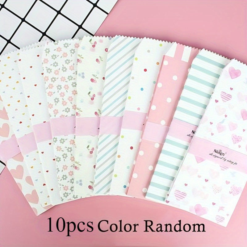 2 Packs of 10 Colorful Envelopes, with Random Patterns. Suitable for Mother'S Day, Father'S Day, Thanksgiving, Christmas, Valentine'S Day. Multi-Purpose Envelopes. Matte Surface Treatment. High-Qualit