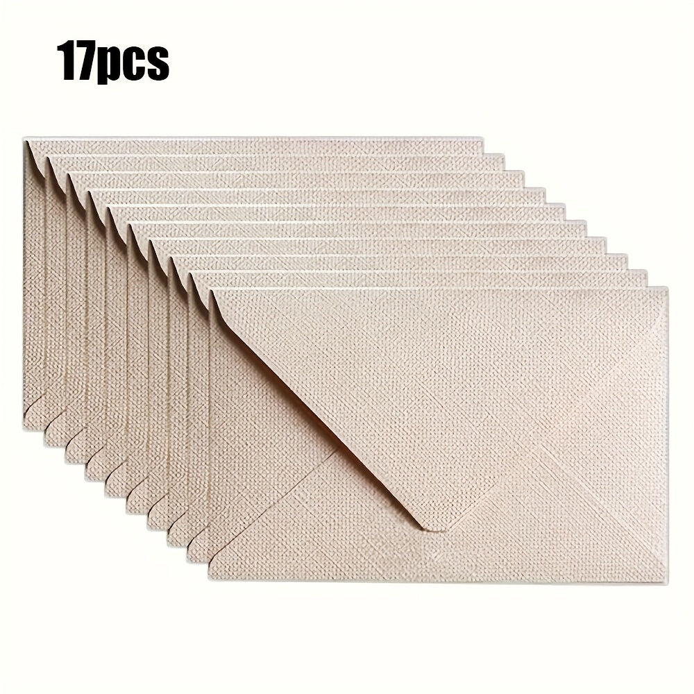 Mizuhiki Envelopes - Rustic Textured Invitations, Love Letters, And Postcard Envelopes, Suitable for Weddings, Christmas, Birthdays, Valentine'S Day, And Other Special Occasions, Featuring a Easy And Natural Design