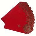 10pcs Chinese Red Envelopes, Lucky Money Pockets for Year of the Dragon, Lunar New Year Decorations & Gifts – Hong Bao Packets for Happy Chinese New Year Celebrations
