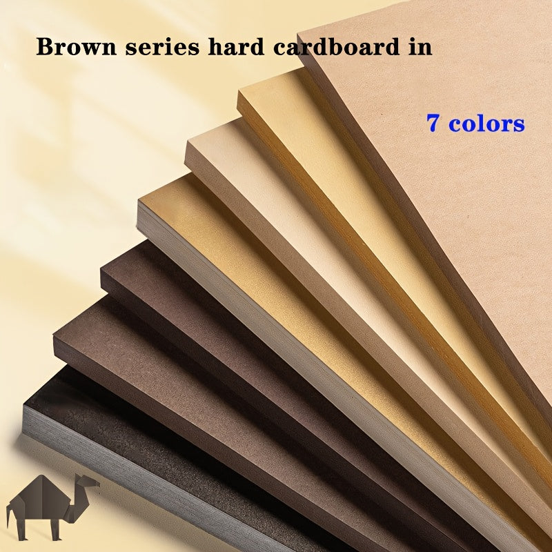 Sturdy A4 Cardstock - Robust Crafting Paper, - Works with Laser\u002FInkjet Printers - Ideal for Invitations, Business Cards, Scrapbooking, Projects - Offered in 7 Shades (From Light Beige to Dark Brown), Printing Invitations, Classy Stationery