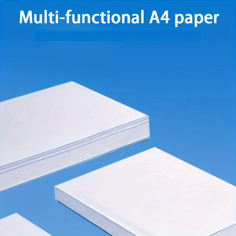 500 Sheets\u002Fpack, 1000 Sheets of White Paper = 2 Packs of 500 Sheets. A4 White Printing Paper, Copy Paper; Suitable for Daily Office\u002Fstudy Use; Can Be Used for Drawing, DIY Arts and Crafts. 8.5 X 11 Inches