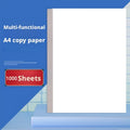 500 Sheets\u002Fpack, 1000 Sheets of White Paper = 2 Packs of 500 Sheets. A4 White Printing Paper, Copy Paper; Suitable for Daily Office\u002Fstudy Use; Can Be Used for Drawing, DIY Arts and Crafts. 8.5 X 11 Inches