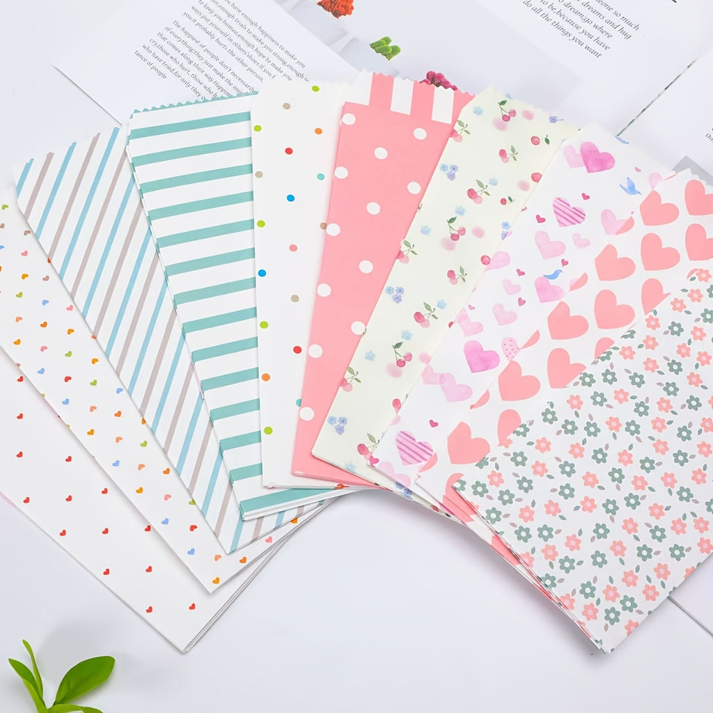 2 Packs of 10 Colorful Envelopes, with Random Patterns. Suitable for Mother'S Day, Father'S Day, Thanksgiving, Christmas, Valentine'S Day. Multi-Purpose Envelopes. Matte Surface Treatment. High-Qualit