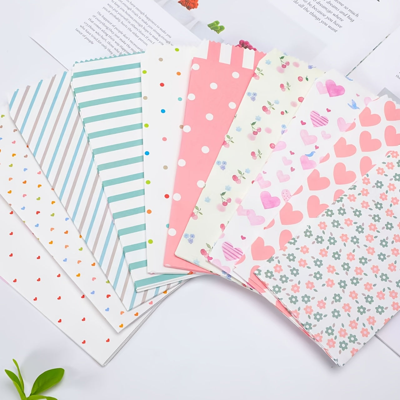 2 Packs of 10 Colorful Envelopes, with Random Patterns. Suitable for Mother'S Day, Father'S Day, Thanksgiving, Christmas, Valentine'S Day. Multi-Purpose Envelopes. Matte Surface Treatment. High-Qualit